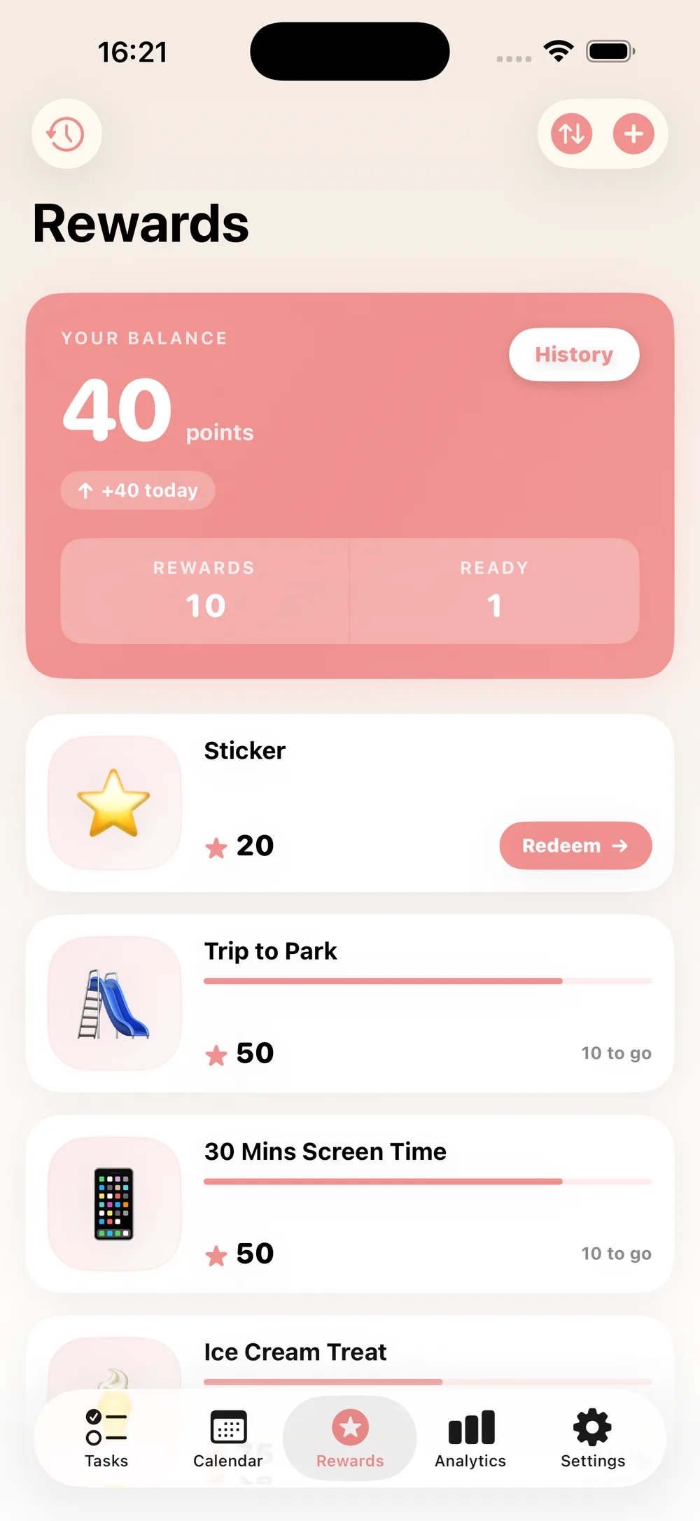 Vigdís reward system